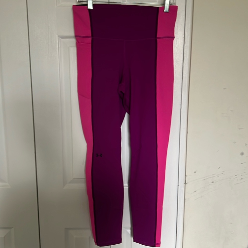 Under Armour Compression  High Rise Full Length Legging Size Large